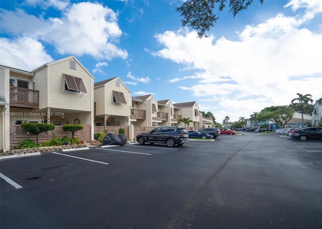 4809 S Hemingway Cir Unit 81, Margate, FL 33063 - uncovered parking lot with a residential view