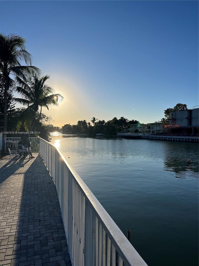 property view of water