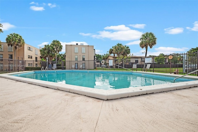 view of pool