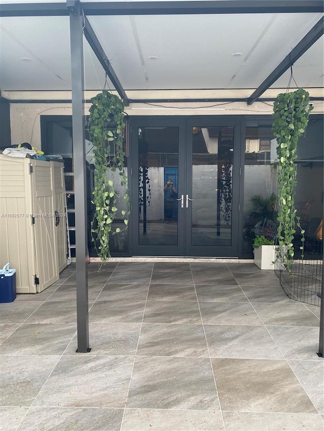 13380 SW 91st Ter Unit E, Miami, FL 33186 - doorway to property featuring french doors