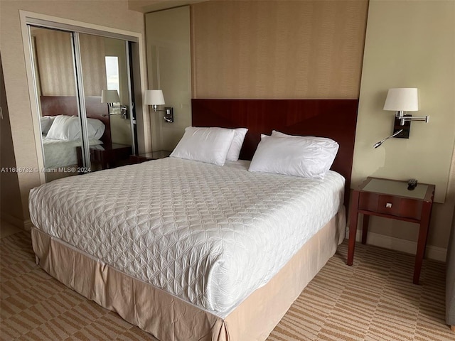 18001 Collins Ave Unit 1204, Sunny Isles Beach, FL 33160 - bedroom featuring a closet and baseboards