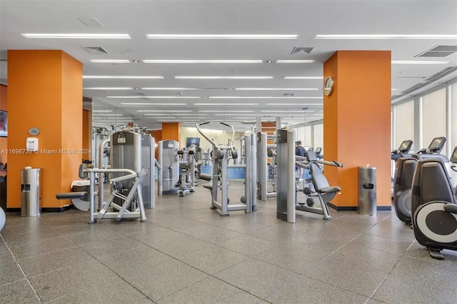 18001 Collins Ave Unit 1204, Sunny Isles Beach, FL 33160 - view of exercise room