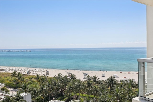 2201 Collins Ave Unit 1015, Miami Beach, FL 33139 - water view with nearby beach