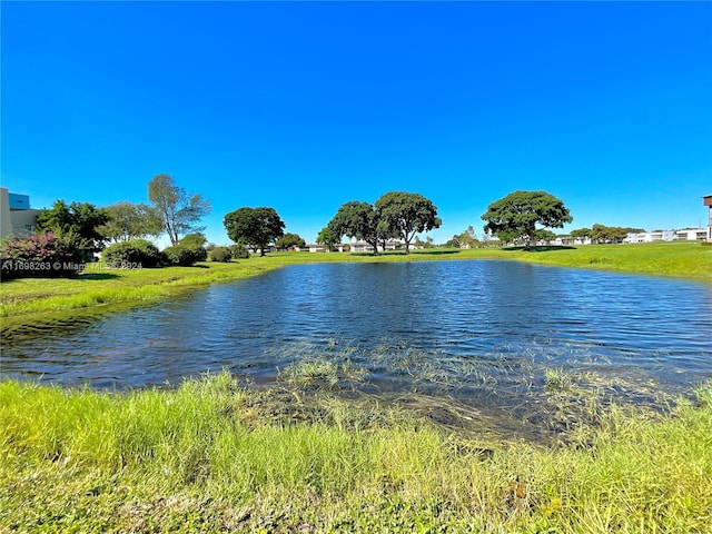 view of water feature