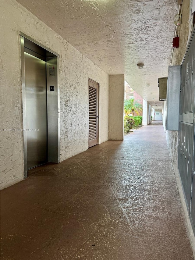 7060 Nova Dr Unit 306C, Davie, FL 33317 - view of patio with elevator