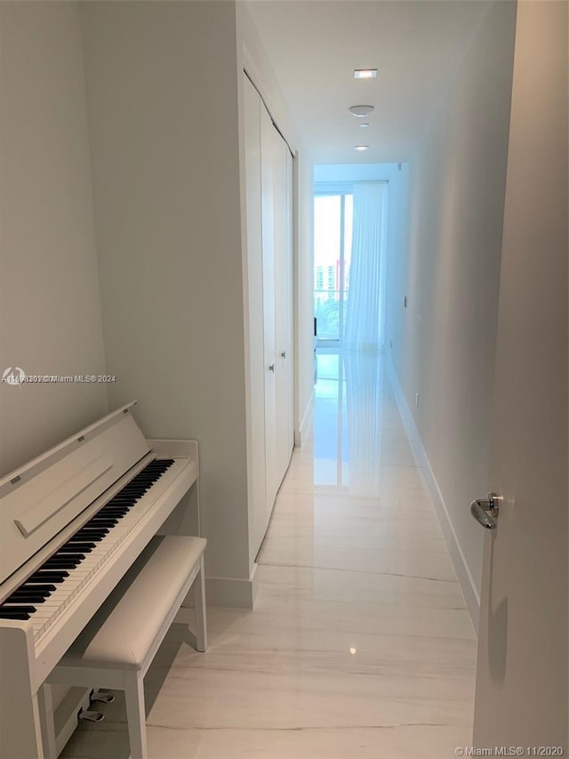 16901 Collins Ave Unit 1402, Sunny Isles Beach, FL 33160 - corridor featuring baseboards