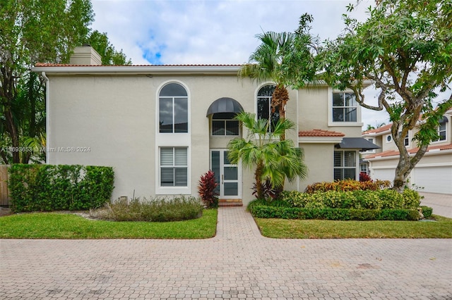 view of mediterranean / spanish house