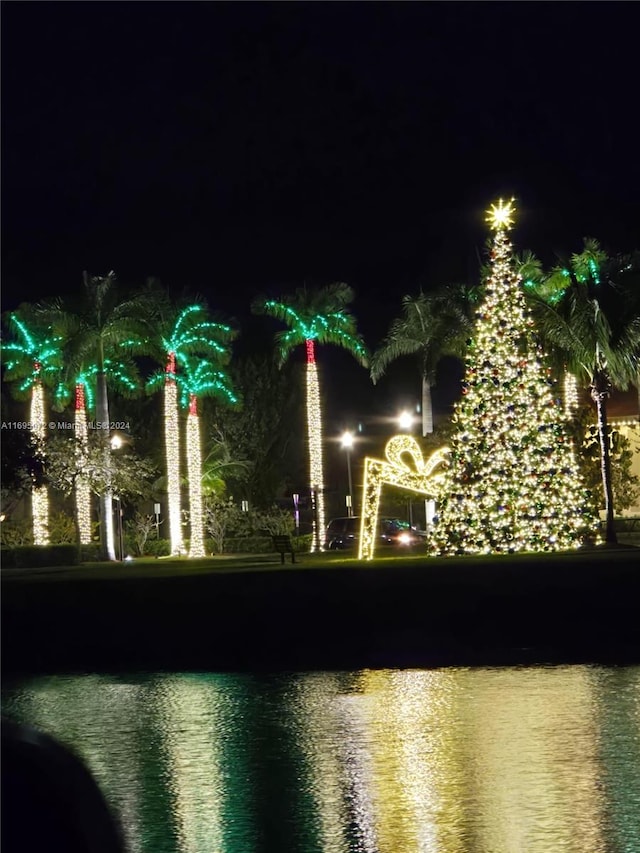 view of water feature