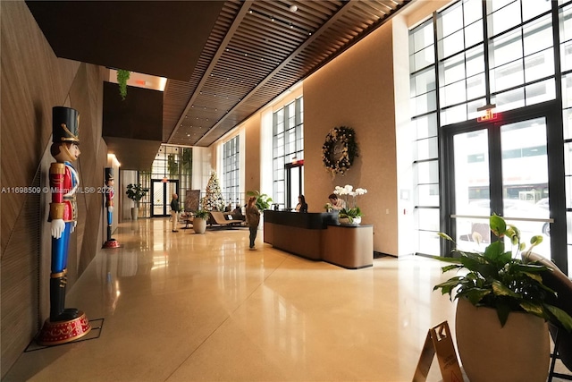 view of lobby