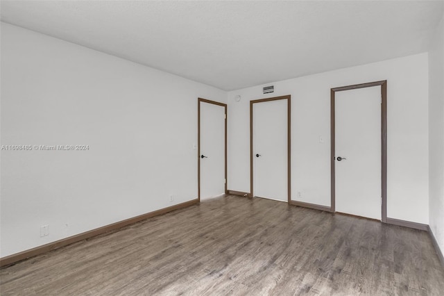 unfurnished bedroom featuring light hardwood / wood-style floors