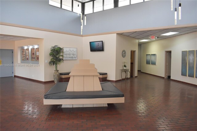 view of community lobby