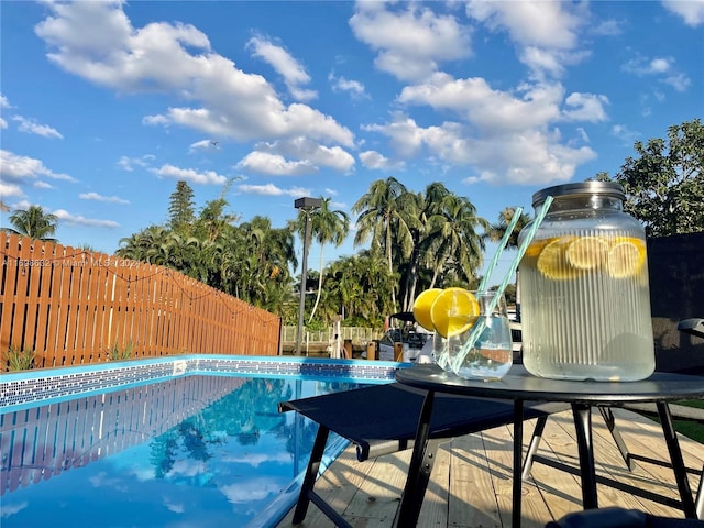 view of swimming pool