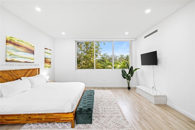 1816 SW 23rd St, Miami, FL 33145 - bedroom featuring wood finished floors and recessed lighting