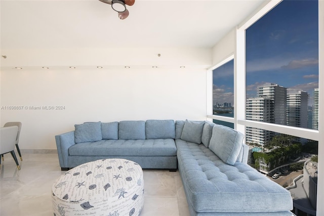 view of living room