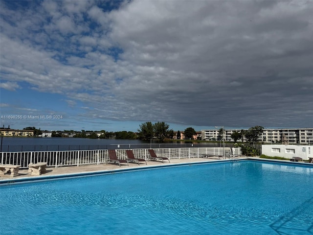 view of swimming pool