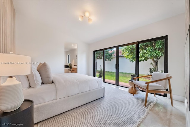 14584 SW 115th St, Miami, FL 33186 - bedroom featuring access to outside and lofted ceiling