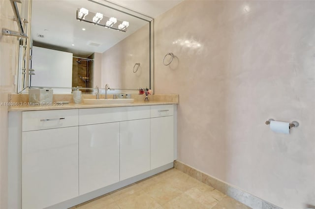 3201 NE 183rd St Unit 2607, Aventura, FL 33160 - full bathroom with vanity and baseboards