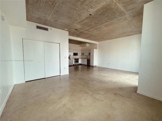 interior space with concrete flooring