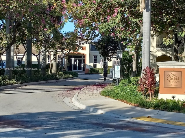 view of street