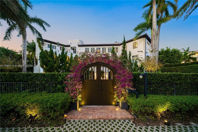 3305 S Moorings Way, Miami, FL 33133 - mediterranean / spanish house with stucco siding and a tile roof
