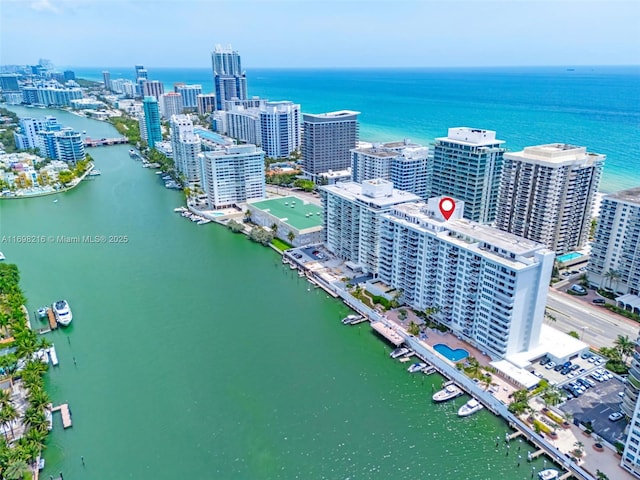 5700 Collins Ave Unit 5B, Miami Beach, FL 33140 - view of urban area with a nearby body of water