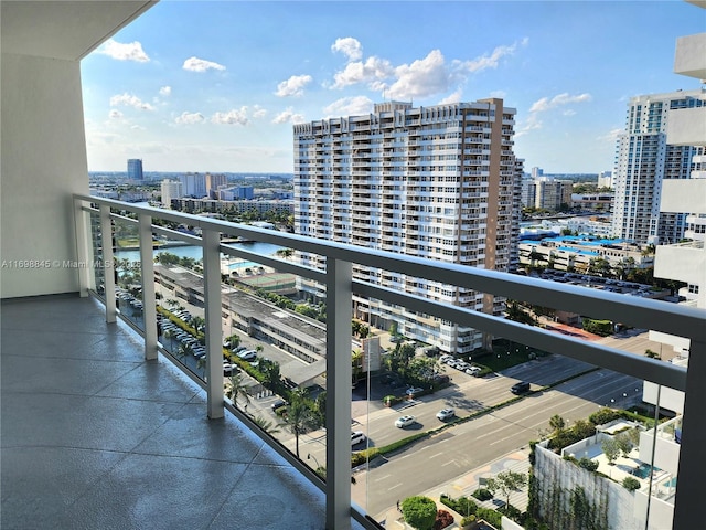 2030 S Ocean Dr Unit 604, Hallandale Beach, FL 33009 - balcony with a view of city