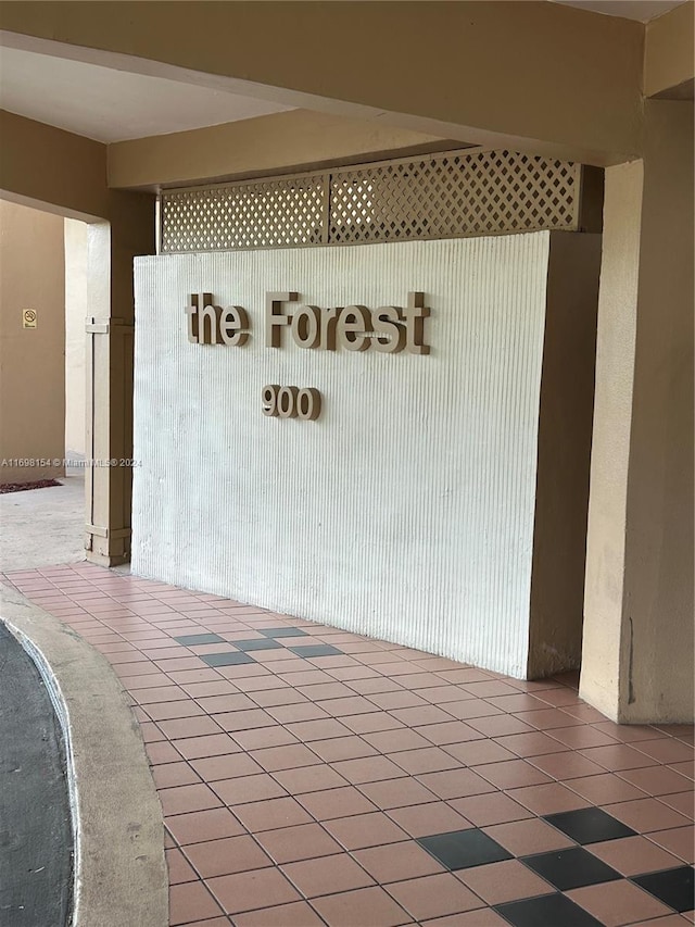 view of reception area