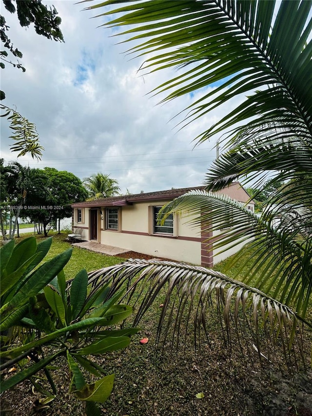 view of rear view of house