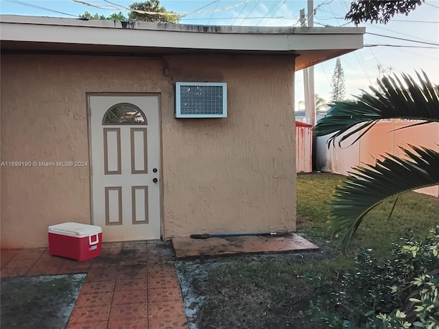 view of property entrance