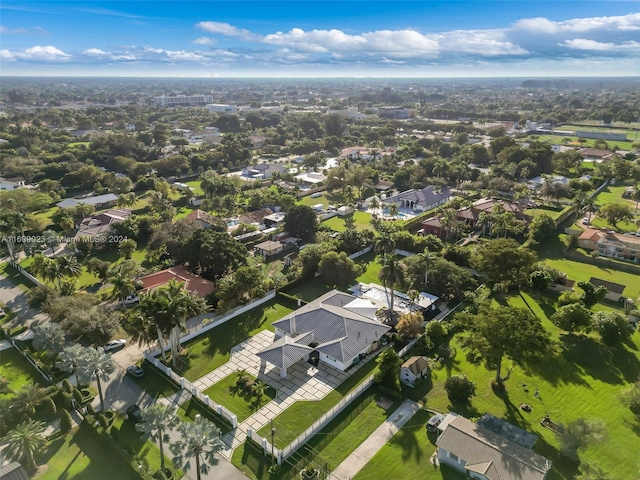 10 SW 124th Ave, Miami, FL 33184 - aerial view of property and surrounding area with nearby suburban area