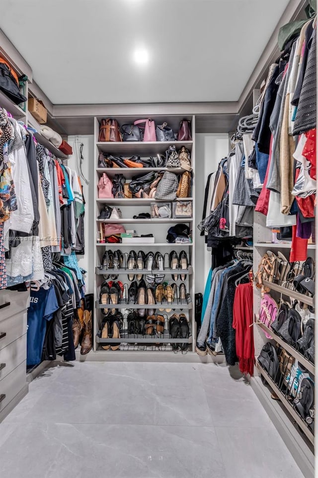 view of spacious closet