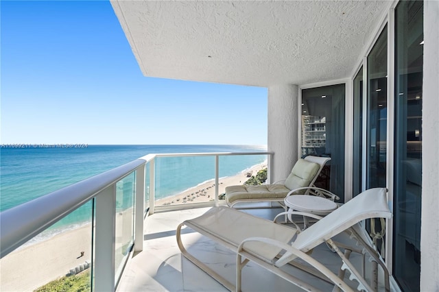 16445 Collins Ave Unit 1126, Sunny Isles Beach, FL 33160 - balcony featuring view of water and beach