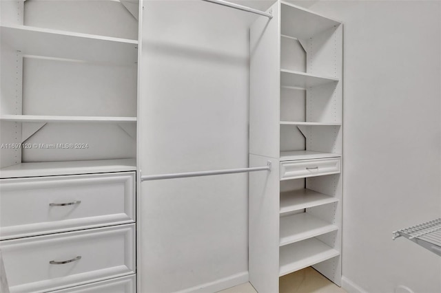 view of spacious closet