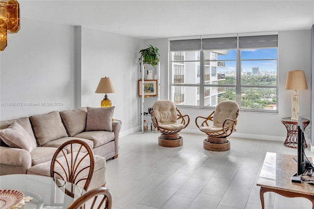 view of living room