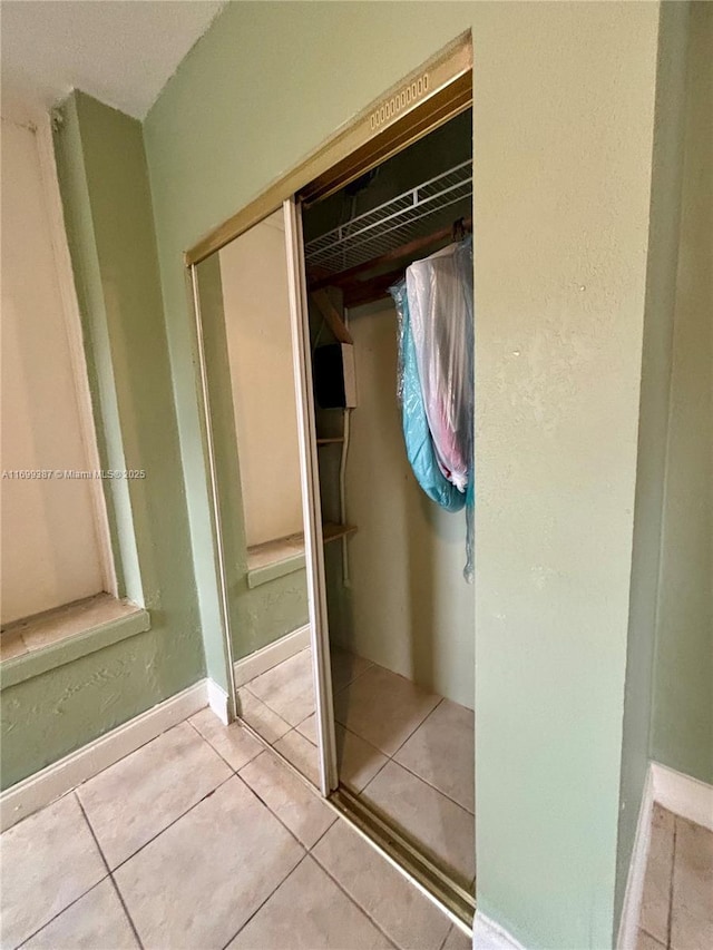 view of closet