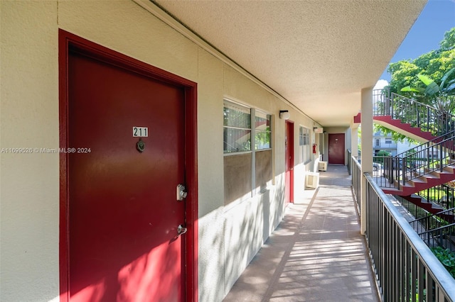 view of entrance to property