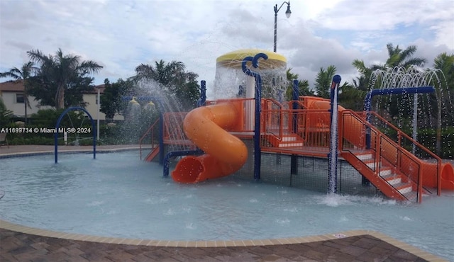 view of jungle gym