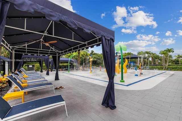 8067 White Wave Ter, Boca Raton, FL 33496 - view of home's community with a gazebo