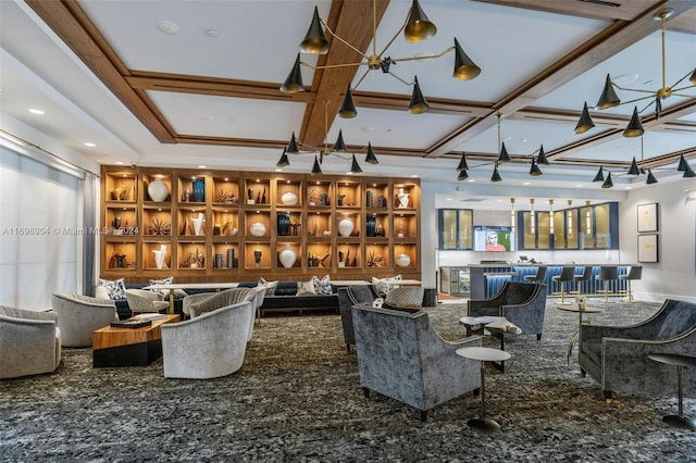 8067 White Wave Ter, Boca Raton, FL 33496 - living area featuring a community bar