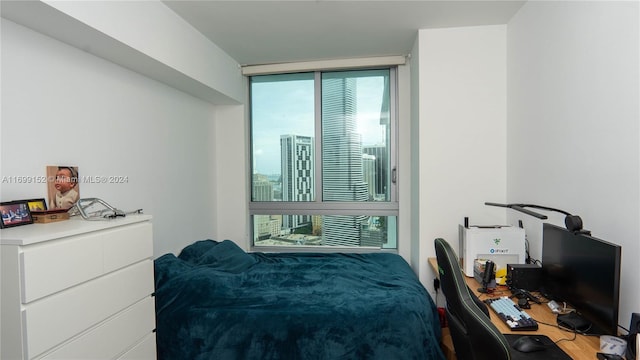 350 S Miami Ave Unit 2905, Miami, FL 33130 - bedroom with an office area
