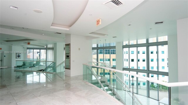 350 S Miami Ave Unit 2905, Miami, FL 33130 - hallway featuring an upstairs landing