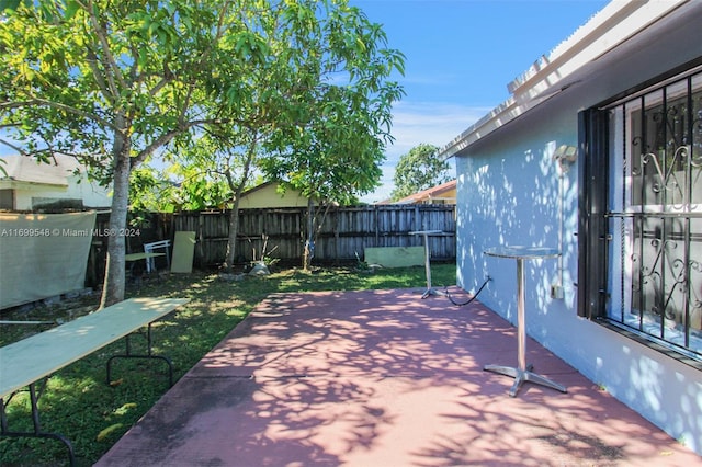 view of patio