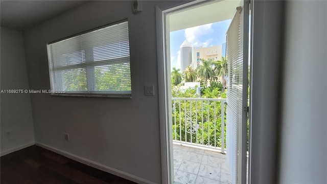 view of doorway