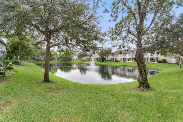 property view of water