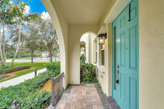 view of property entrance