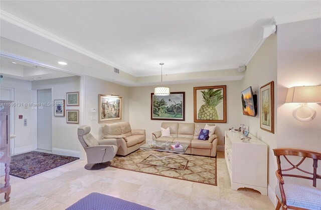 dining area with light tile patterned flooring