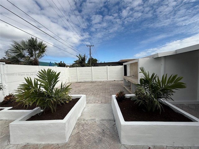 view of patio