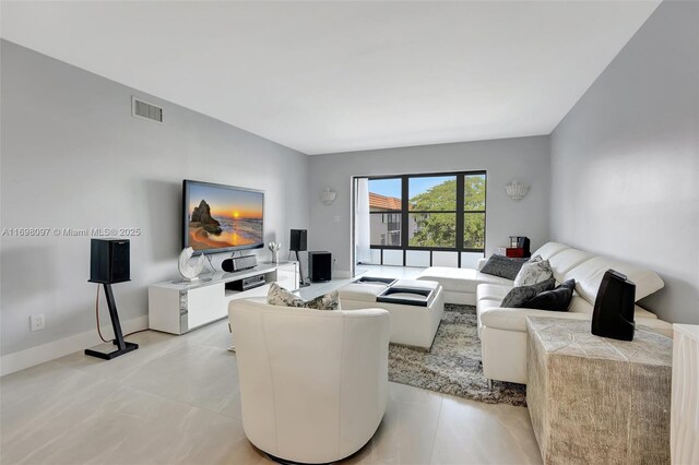 view of living room