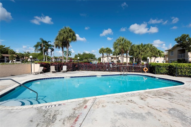 view of swimming pool