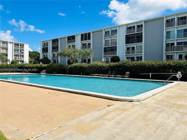 view of pool